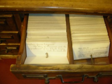 Card Catalog Cabinets